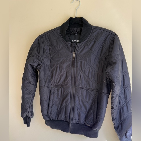 Prana Esla Charcoal Quilted Puffer Jacket *NEW WITH TAGS* - Picture 2 of 16